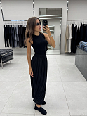 юбка баллон черная из вискозы